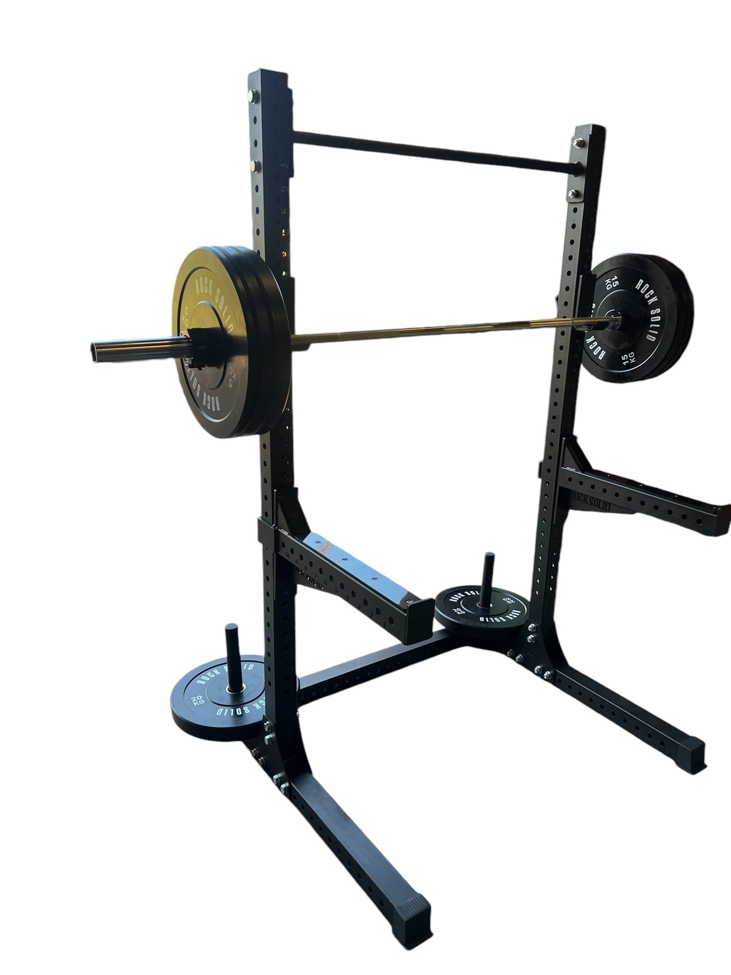 Rock Solid Fitness Equipment Weight Lifting Machines & Racks ROCK SOLID 2.0 SQUAT RACK