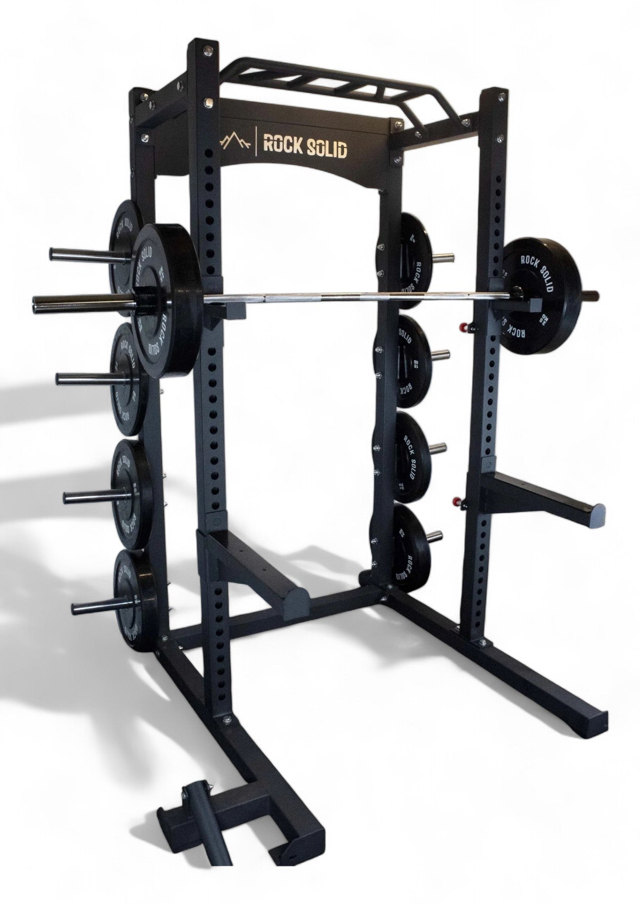 Rock Solid Weight Lifting Machines & Racks ROCK SOLID COMMERCIAL 'UNIT' HALF RACK