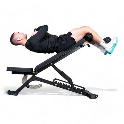 Rock Solid Fitness Equipment Exercise Benches NORDIC ADJUSTABLE FID BENCH