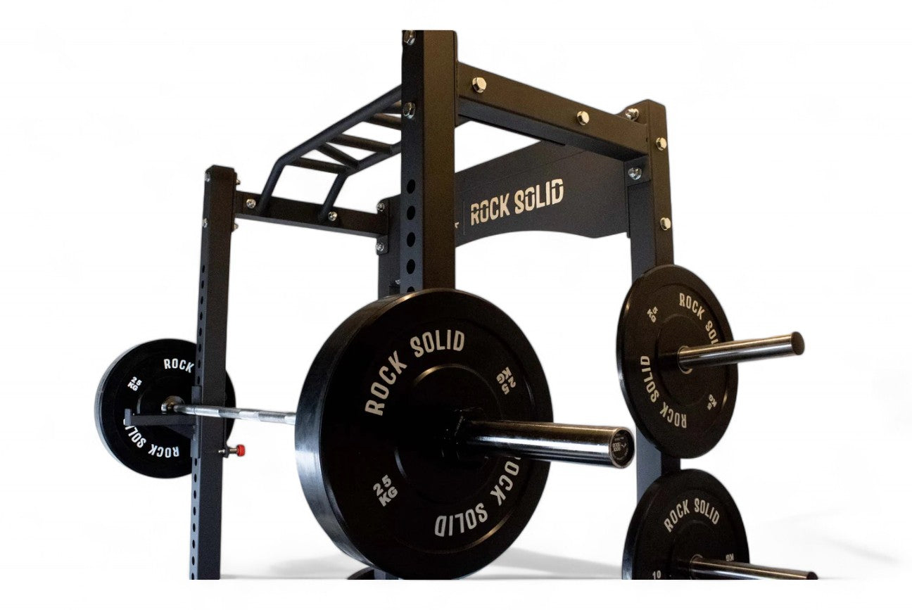 ROCK SOLID COMMERCIAL UNIT HALF RACK Rock Solid Fitness Equipment