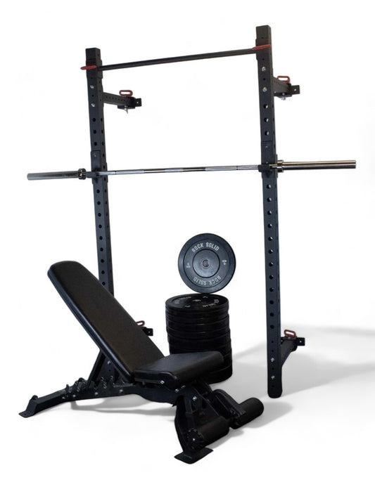 WALL MOUNTED FOLDABLE HALF RACK PACKAGE