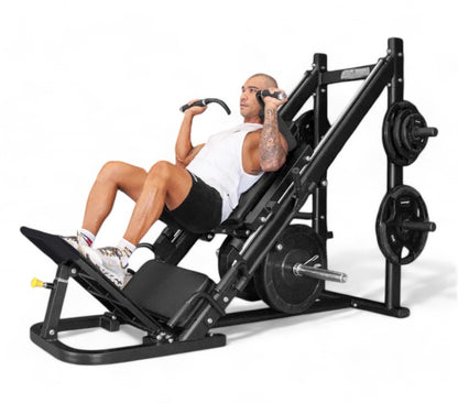 Rock Solid Fitness Equipment Weight Lifting Machines & Racks LEG PRESS AND HACK SQUAT MACHINE