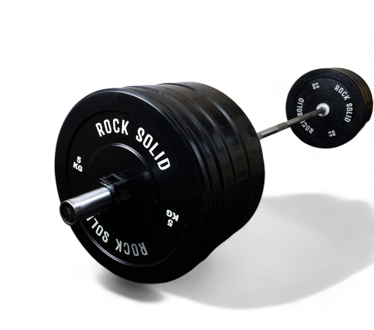 Rock Solid Bars 7ft OLYMPIC BARBELL 20KG - (700LBS BUSHING)