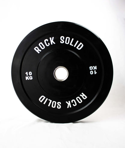 Rock Solid Free Weights OLYMPIC BUMPER PLATES