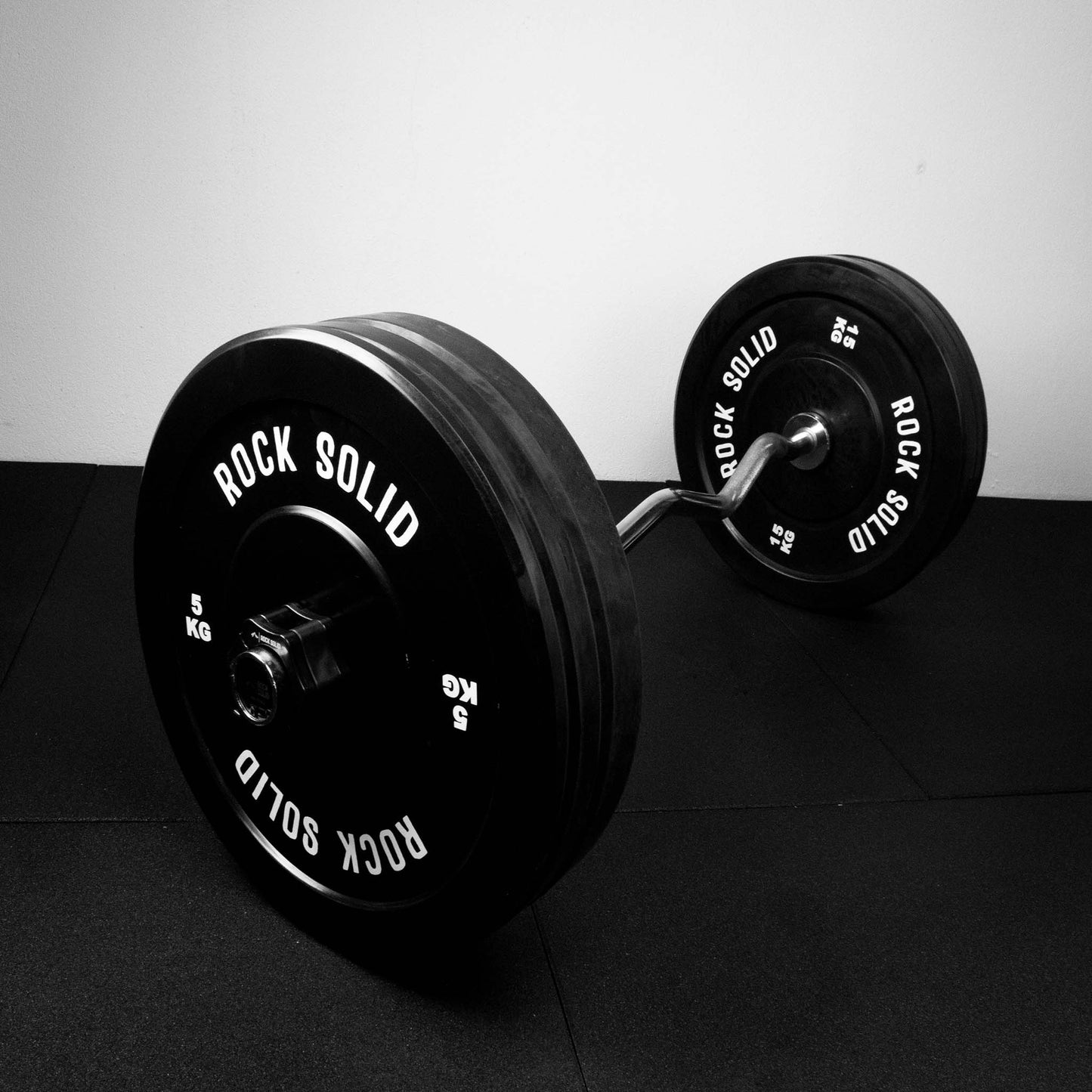 Rock Solid Free Weights OLYMPIC BUMPER PLATES